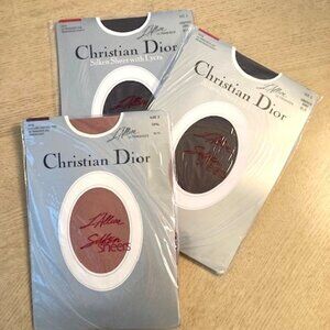 Three pair of Vintage Christian Dior Pantyhose, NWT